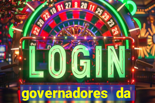 governadores da bahia por ano
